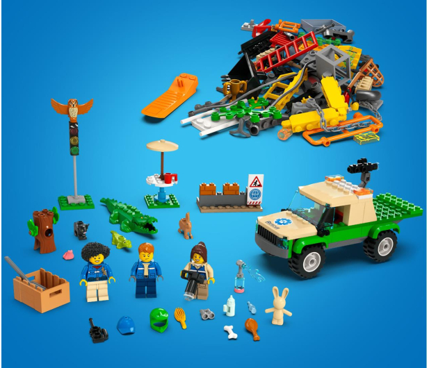 LEGO City 60353 Misje ratowania dzikich zwierząt - 1042845 - zdjęcie 5